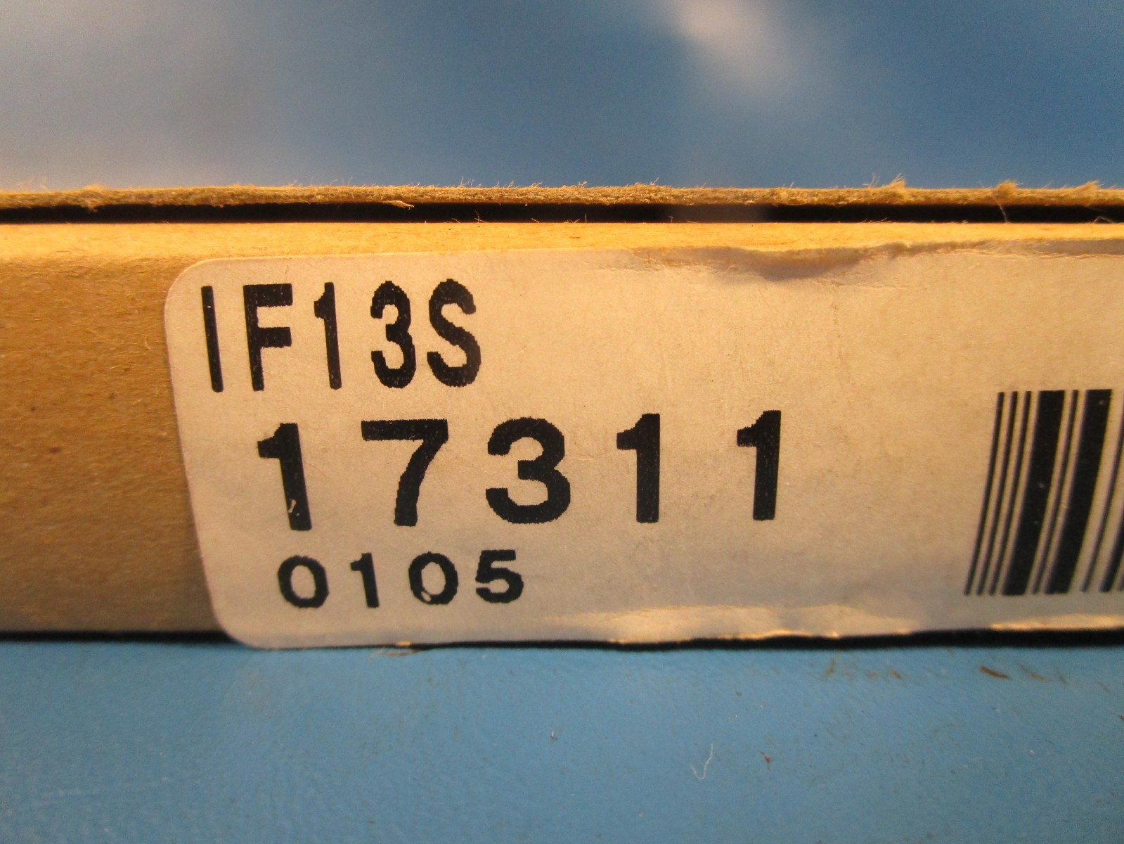 Banner IF13S, 17311 FIBER OPTIC SENSOR, REFLECTIVE, STAINLESS-STEEL SHEATH