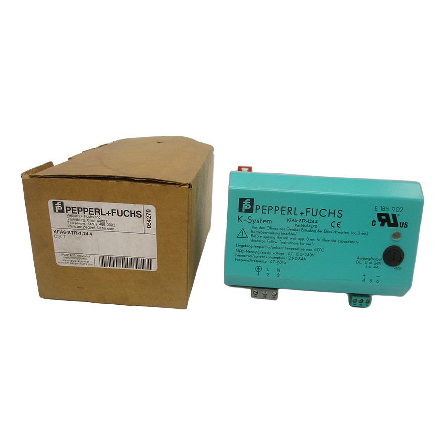 PEPPERL+FUCHS KFA6-STR-1.24.4 54270 100-240VAC 2.1-0.84A NSMP