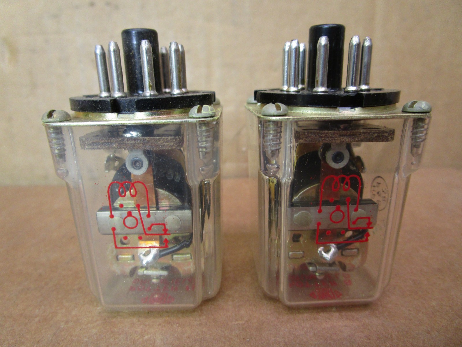 New Open Box Lot of 2 Pcs Potter & Brumfield 214 Type KCP5 Relay 51562LR