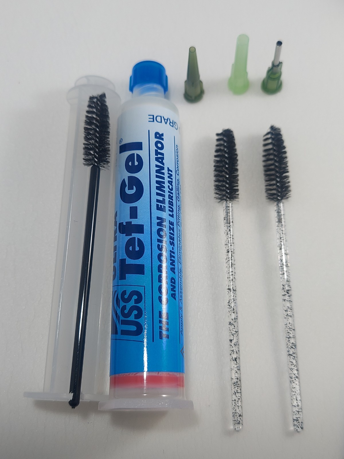TG-1 20 cc Syringe Ultra Tef-Gel Corrosion Eliminator And Anti-Seize Lubrican