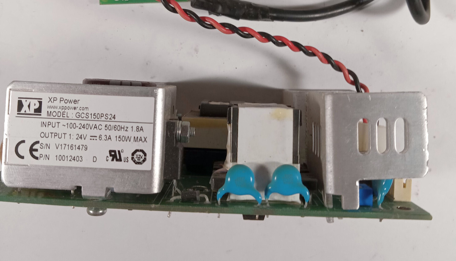 1 USED XP POWER GCS150PS24 POWER SUPPLY W/ RECEIVER UNB ***MAKE OFFER***