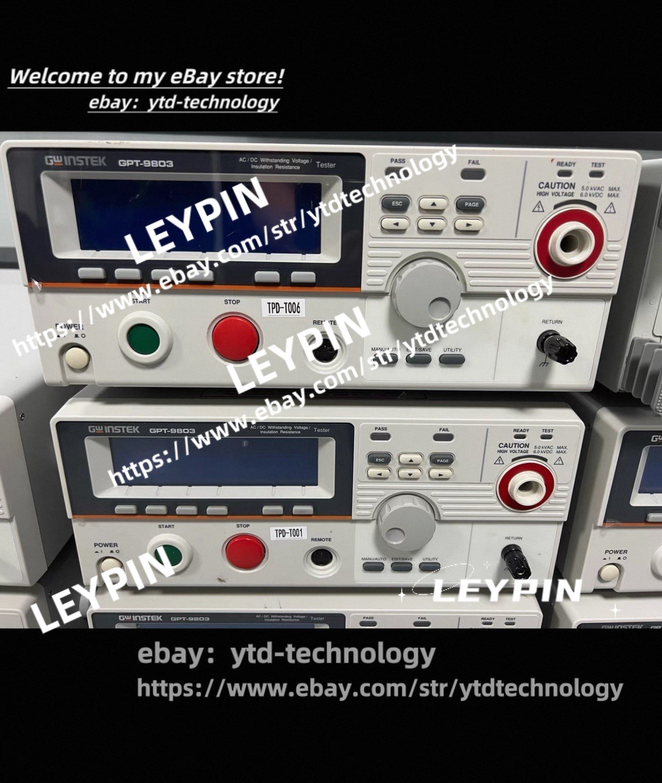 1 PCS Used GW Instek GPT-9803*ytd
