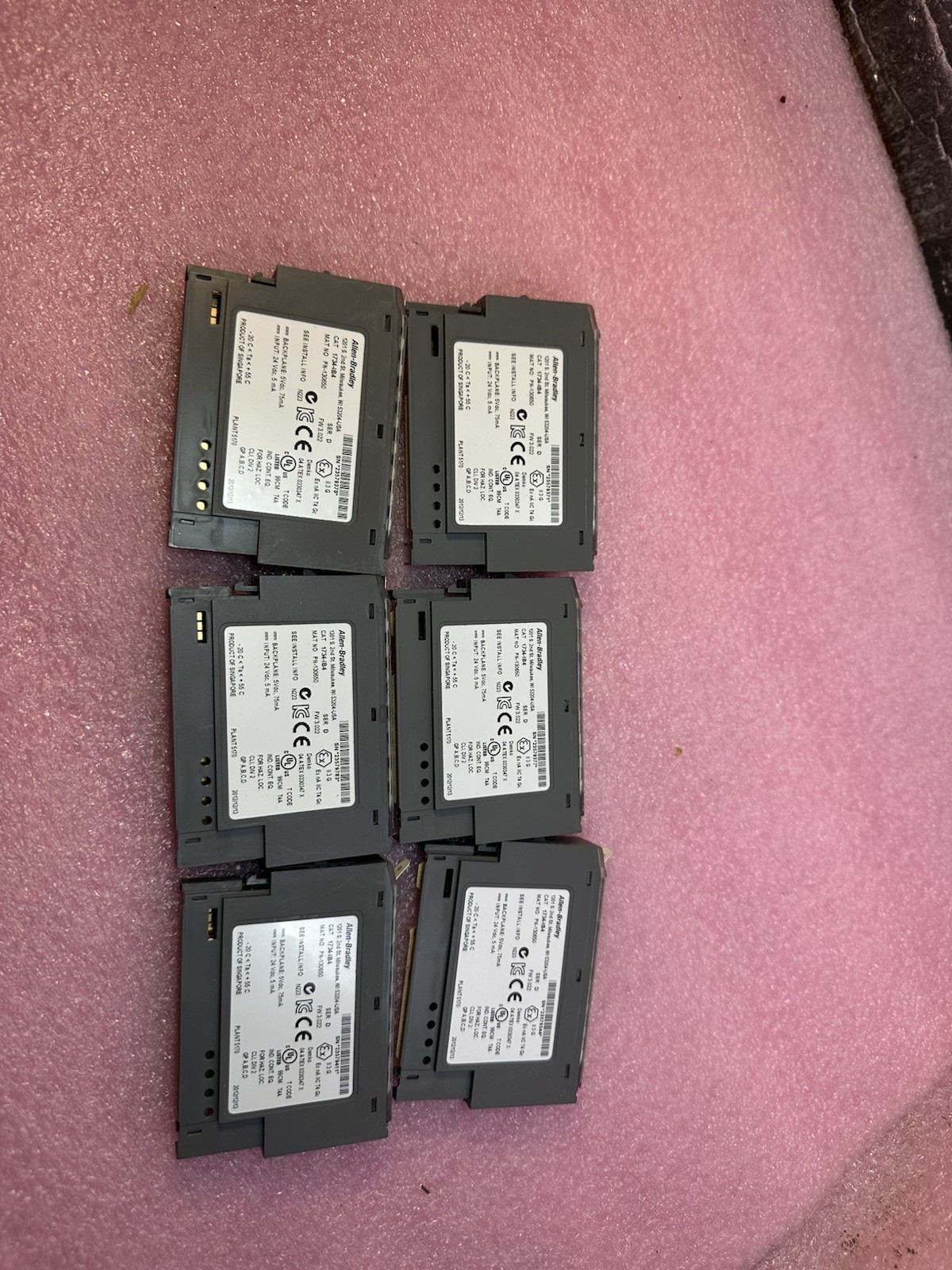 A-B 1734-IB4 (LOT OF 6)