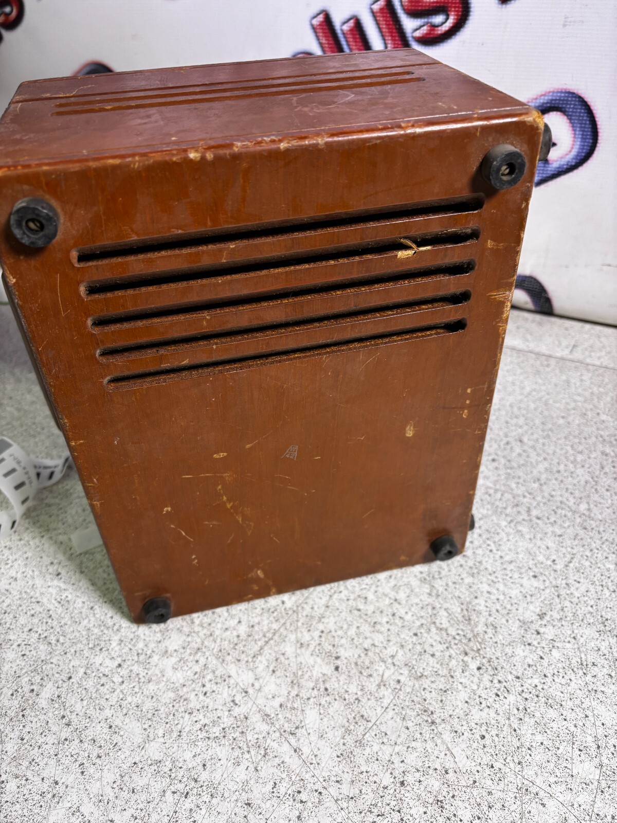 Vintage Antique Weston Model 341 AC Voltmer In Original Wooden Case