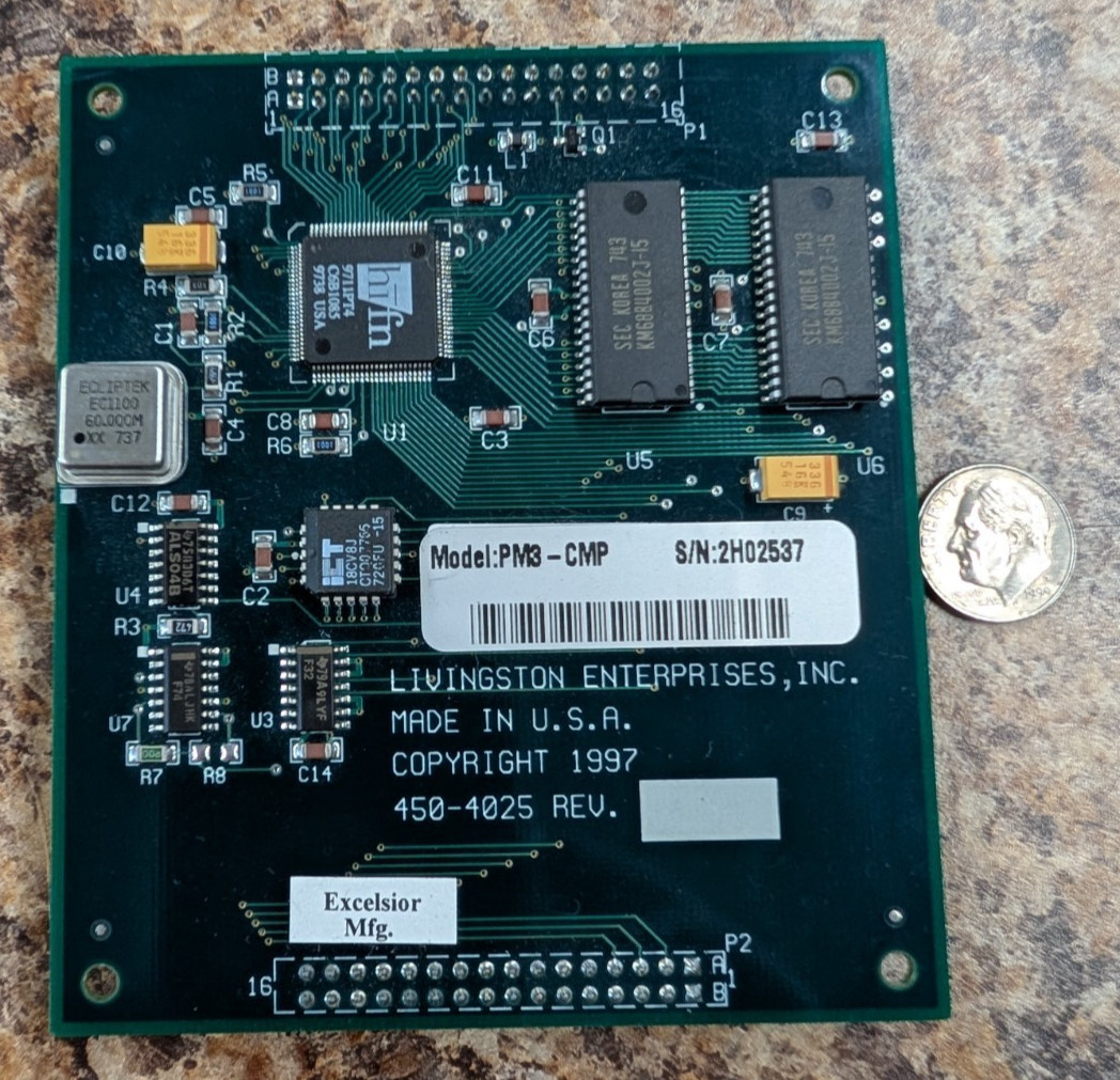 Livingston Enterprises PM3-CMP Circuit Board 400-4025
