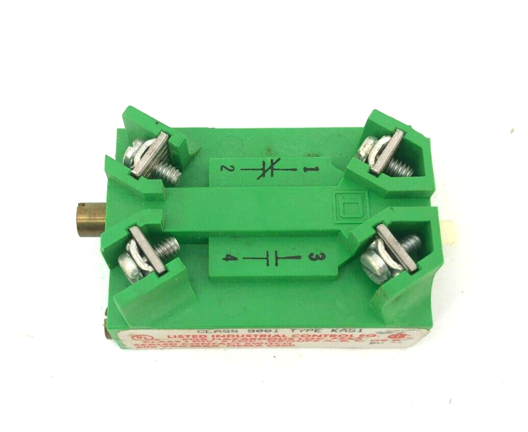 New Square D 9001 KA-51 Ser. A Power Reed Contact Block