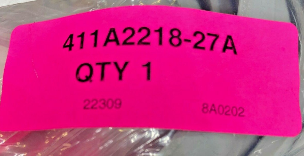 D STYLE RUBBER SEAL, 14 FT, W/ HARDWARE 411A2218-27A W448744