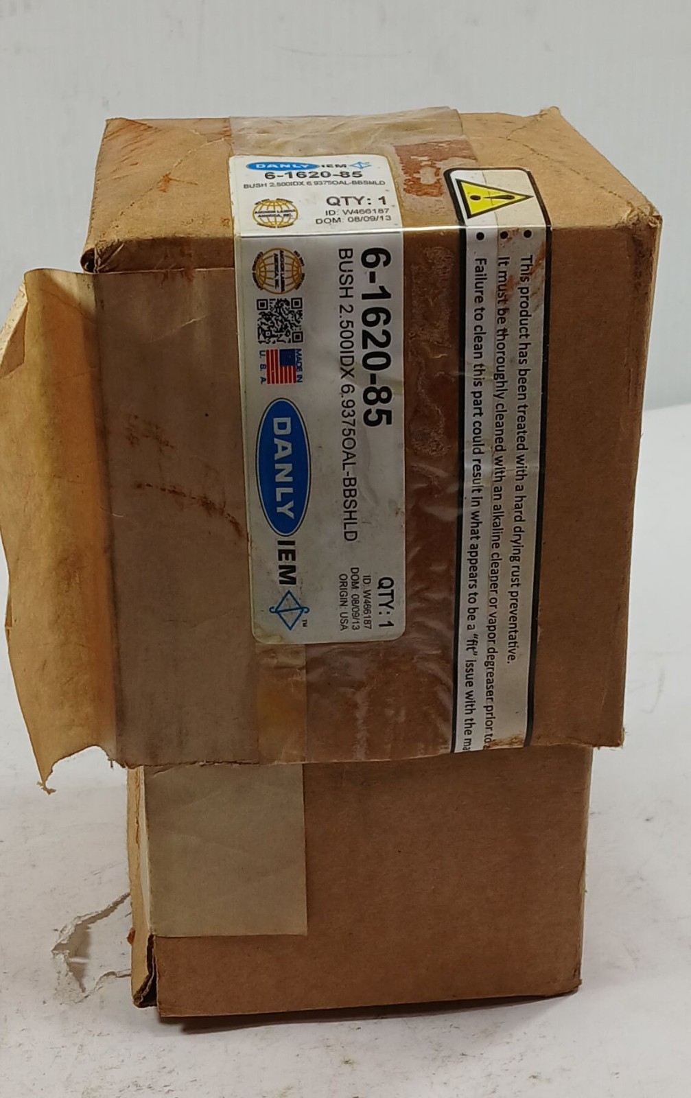 1 NEW DANLY 6-1620-85 BALL BEARING DEMOUNTABLE BUSHING NIB ***MAKE OFFER***