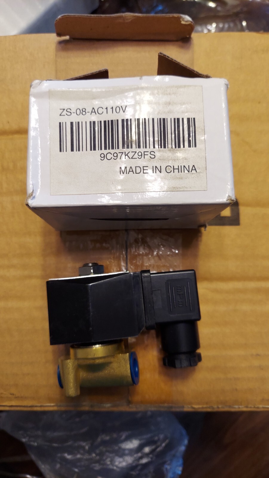 New GJ ZS-08 AC110V Valve