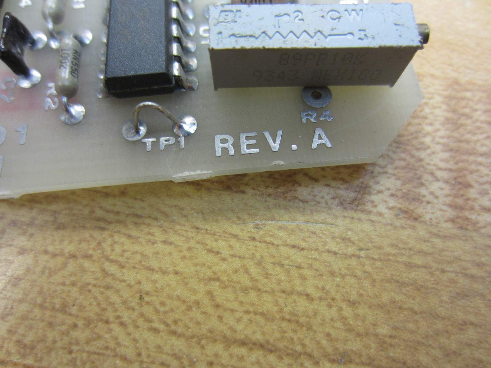 ASI A01 Level Switch Board Model:A01 A0116901