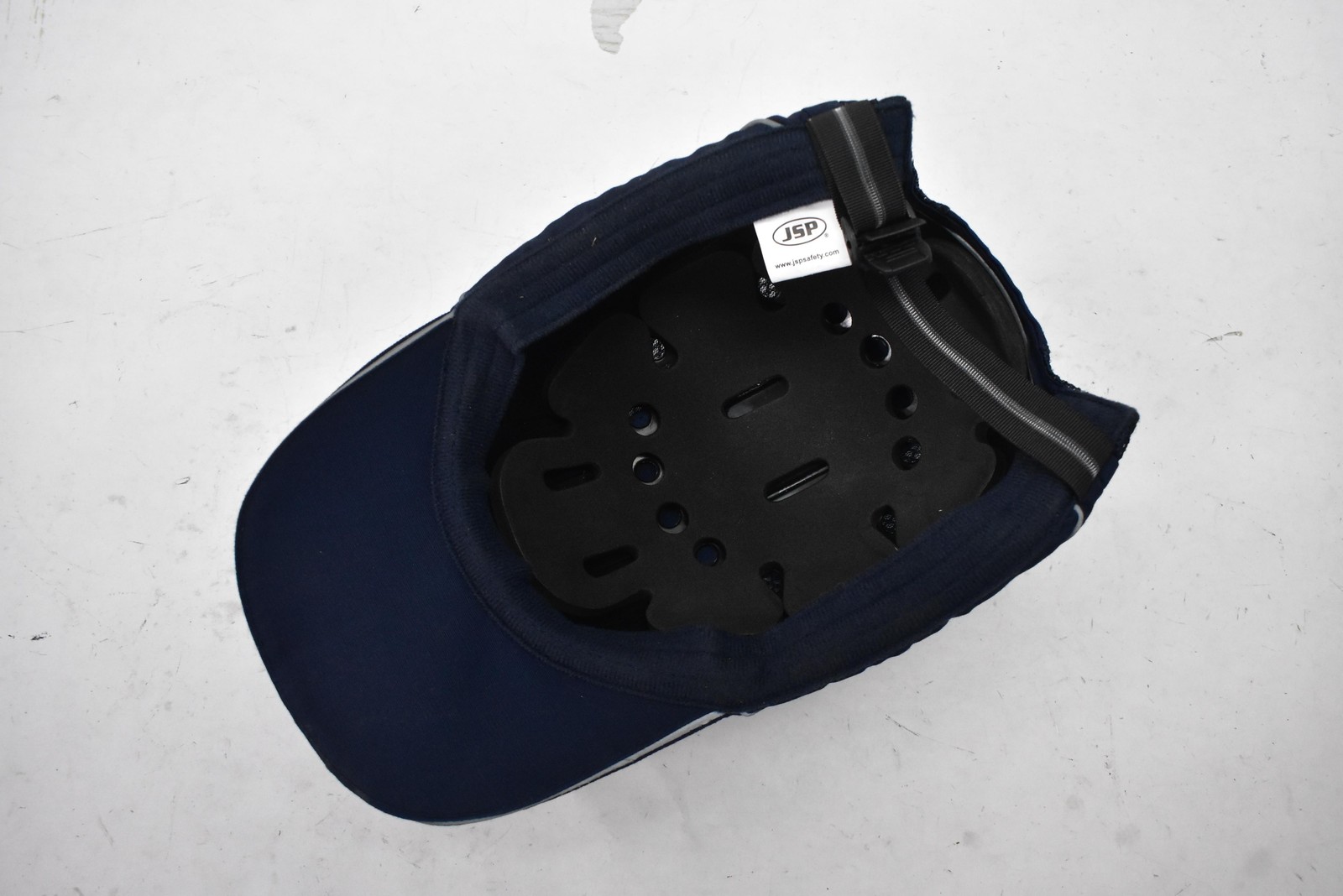 JSP HardCap A1+ CSX Navy Bump Cap Hat Safety EN812 Mesh Vents Adjustable 53-63cm