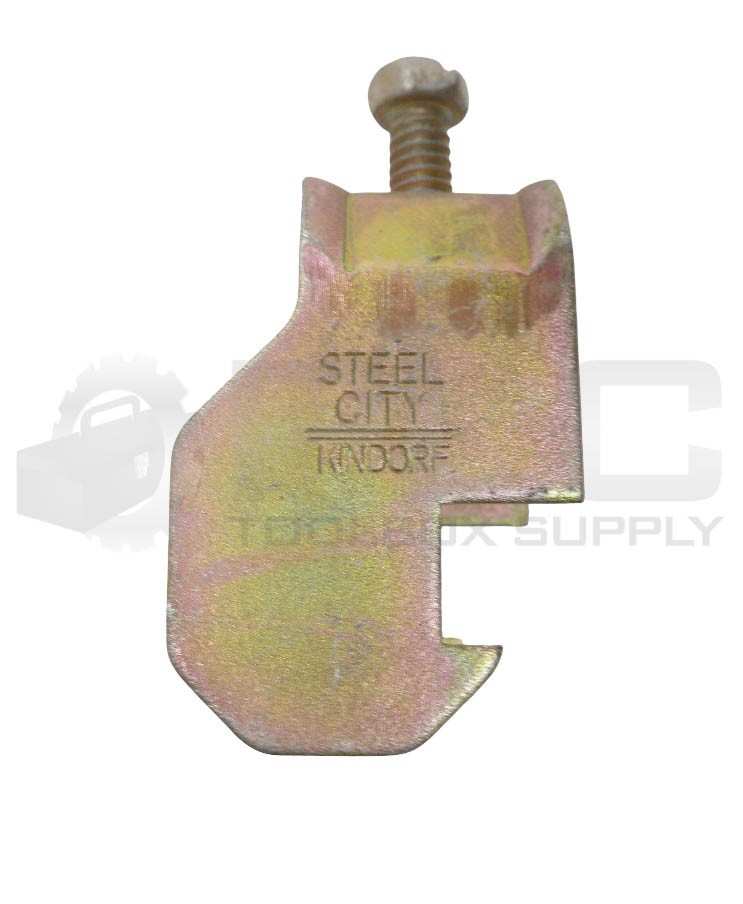 NEW STEEL CITY KINDORF C-108 UNIVERSAL PIPE STRAP, 1/2″, LOT OF 62