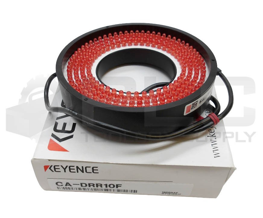 NEW KEYENCE CA-DRR10F RED LIGHT RING