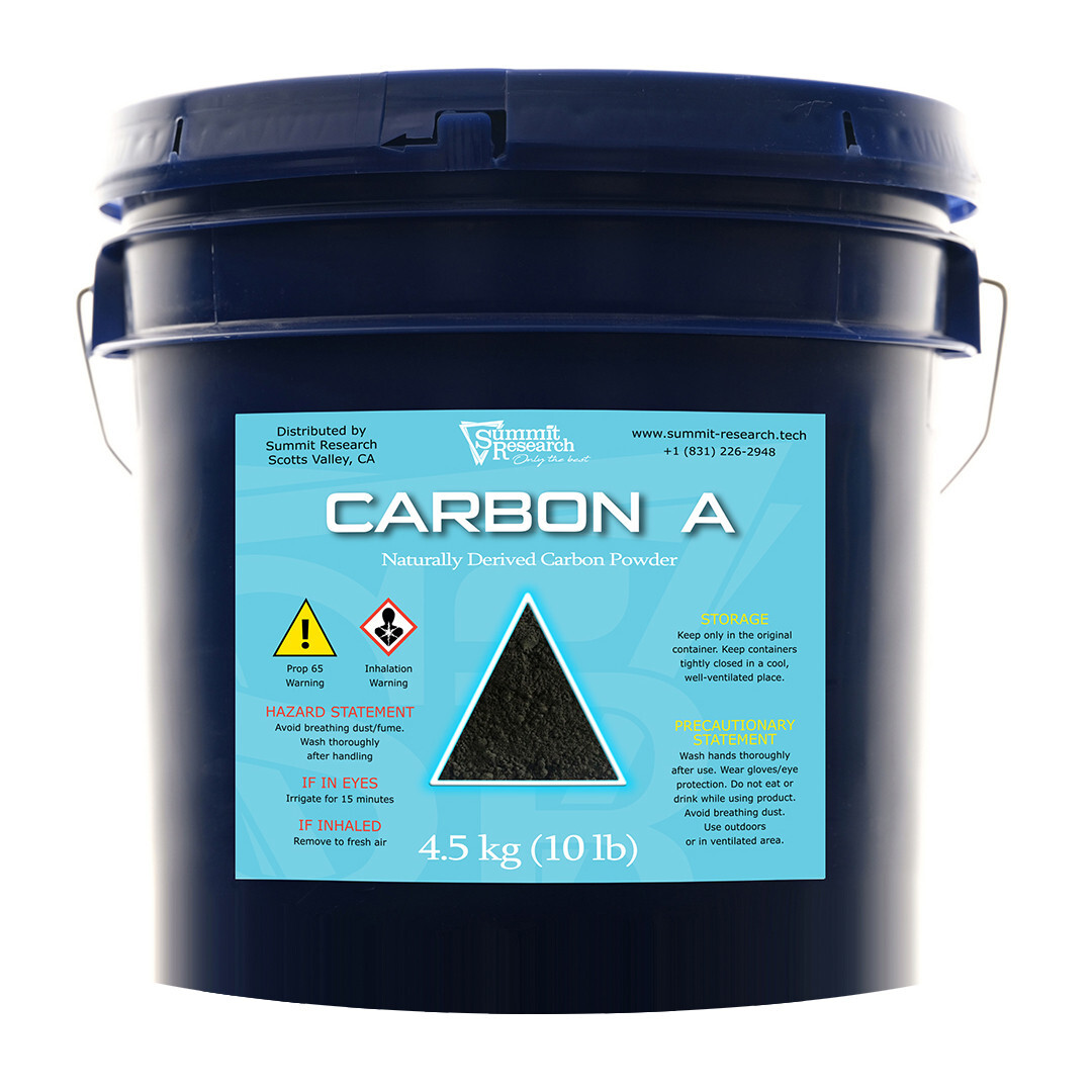 Summit Research Carbon A Powder – 4.5KG. Food & Lab Grade Filtration Media