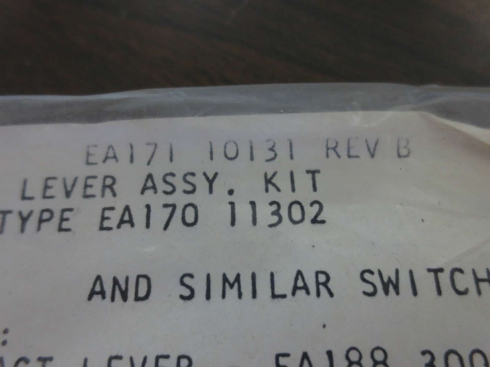 NAMCO EA171-10131 CONTACT LEVER ASSEMBLY KIT – NEW SURPLUS