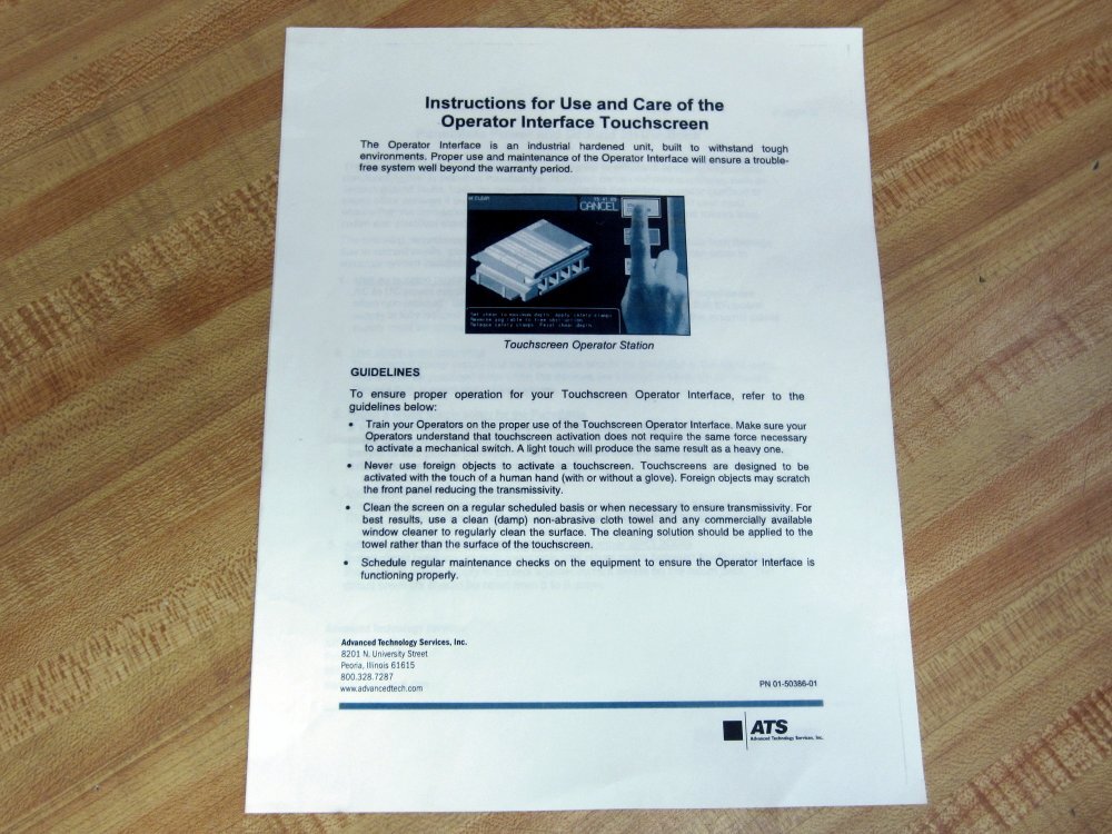 ATS 01-00401-04 PanelMate Power Pro Express Setup
