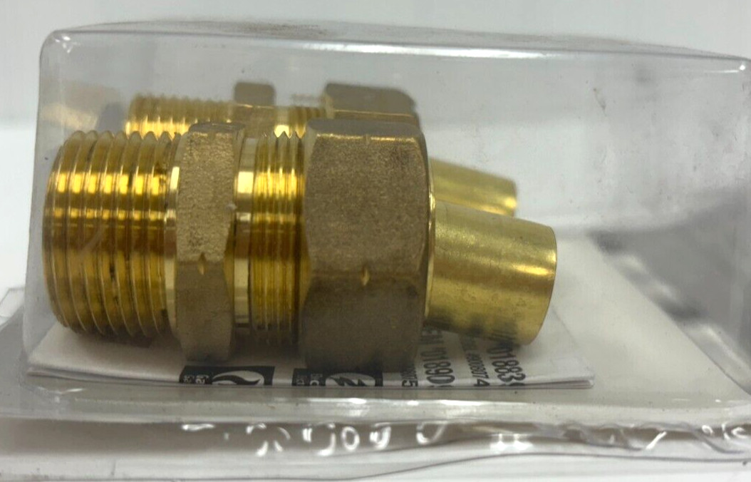 UTILITECH 0188391 COMPRESSION FITTINGS 3/4″ ***LOT OF 2***