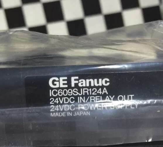 GE FANUC RELAY 24V IN/RELAY OUT, 24V POWER SUPPLY, IC609SJR124A, #1167C