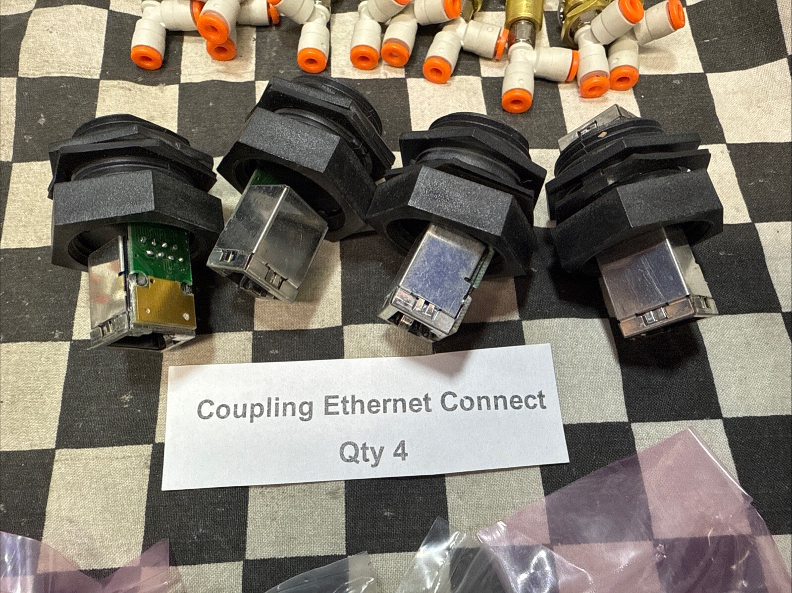 Clippard IND-3-GN, PB-85, Mirco Switch 22AC2, CPC 4630847, HRS Ethernet Connect