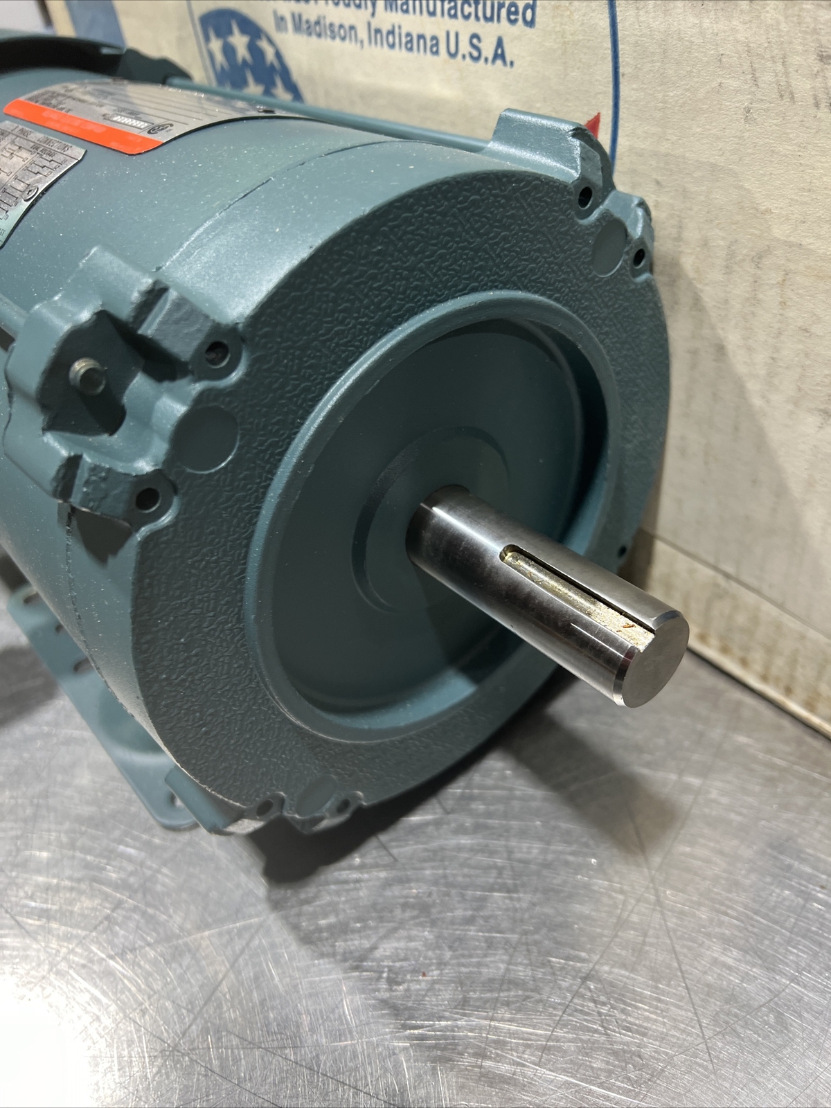 RELIANCE ELECTRIC P14J2402M-WY MOTOR 1.5HP 1730RPM 208-230V Nos Surplus