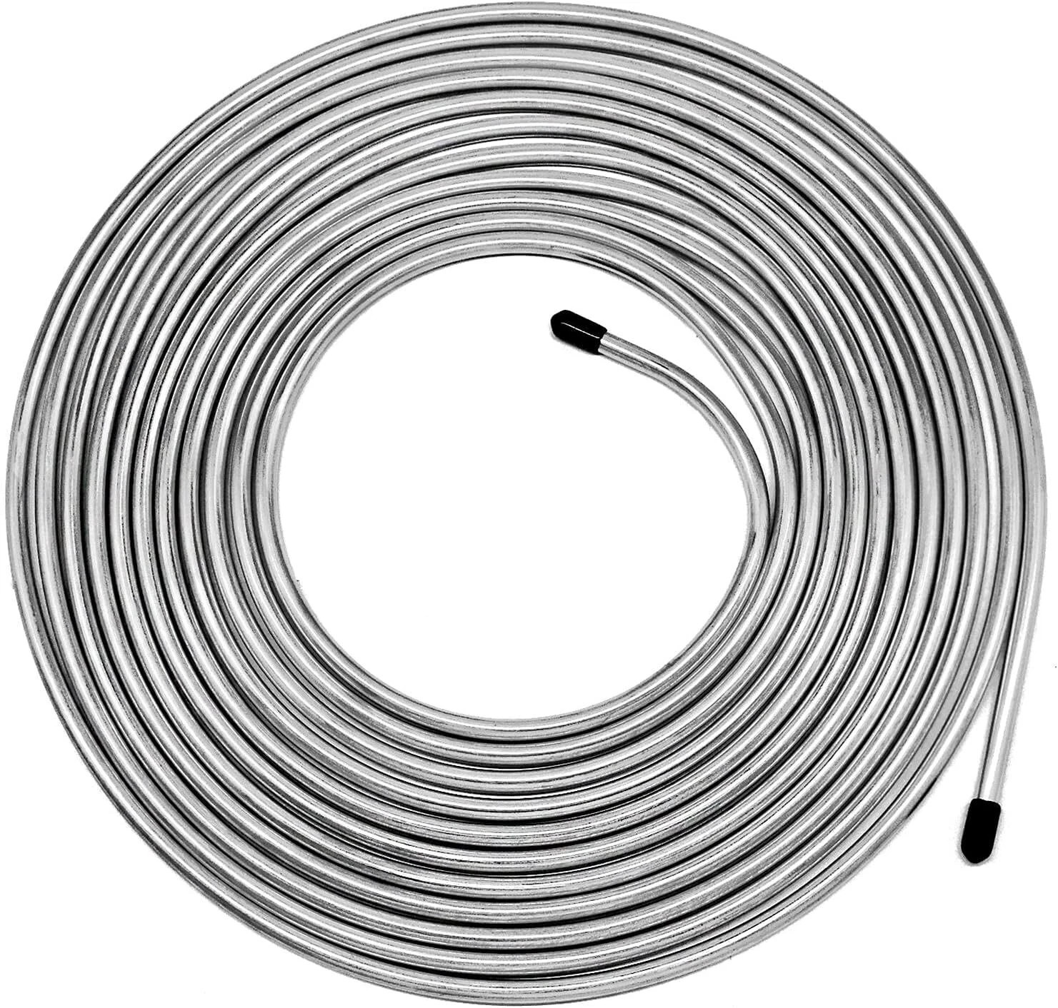 3/16 Brake Line – 25 Ft Zinc-Coated Professional Brake Tube(2024 New), Roll 25 F