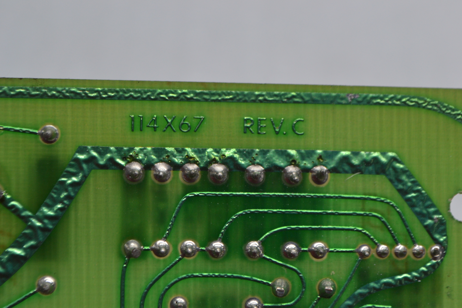 PRECISION ELECTRONICS 114X67 L880-17277 CIRCIUT BOARD UNMP