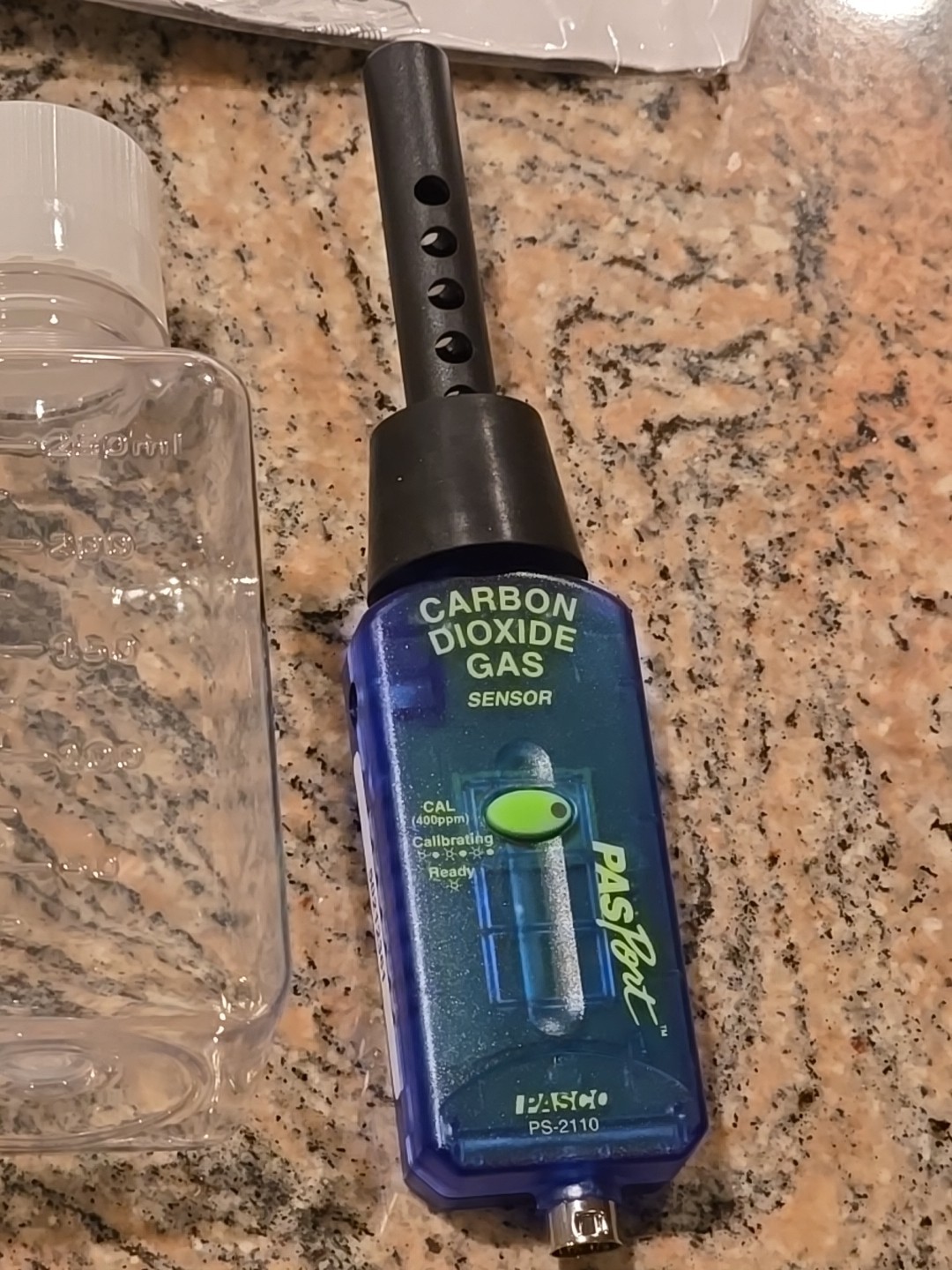 Pasco PASPORT Carbon Dioxide Gas Sensor • PS-2110 CO2 Sensor
