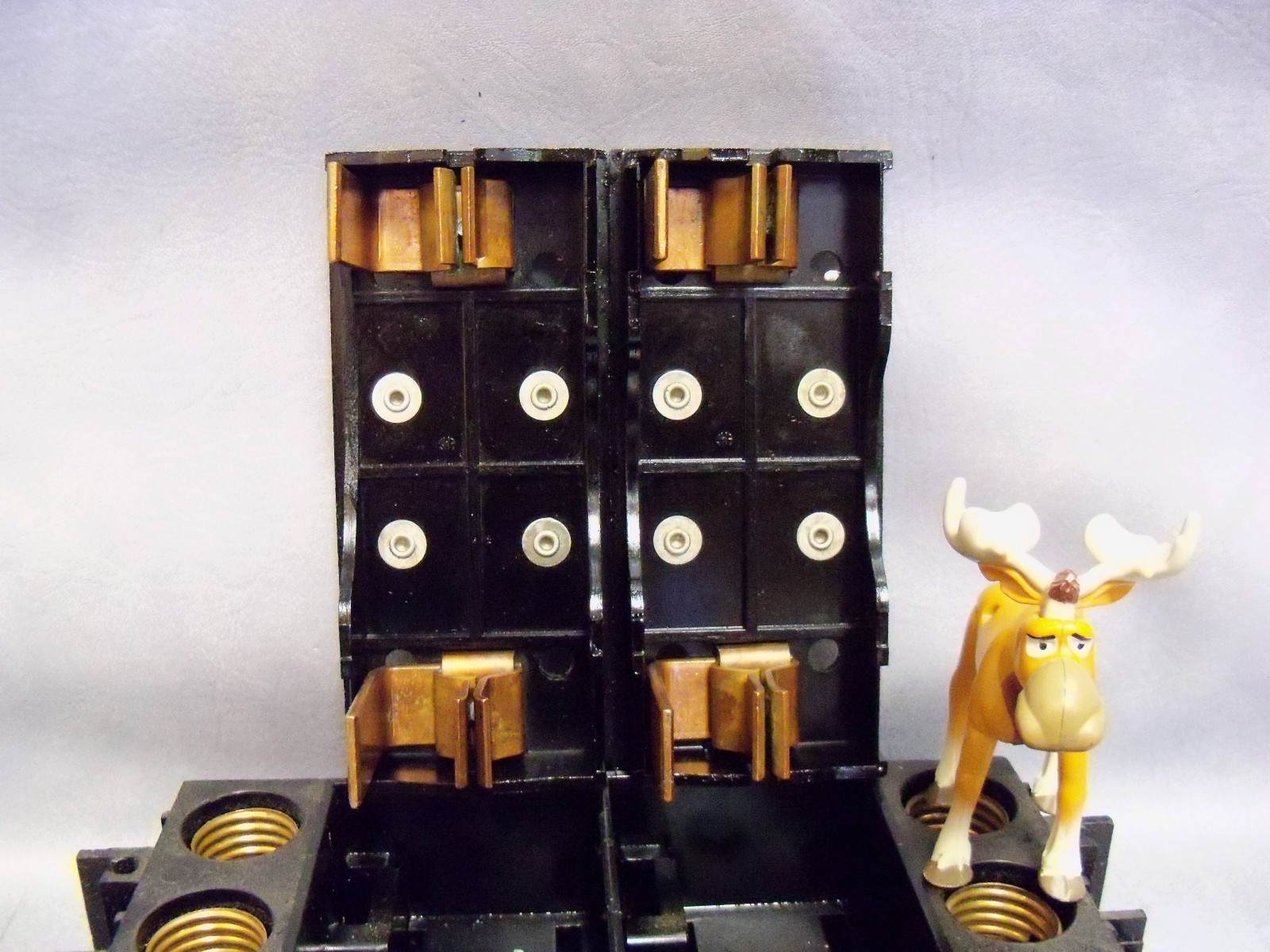 Weco / ITE R-1888-1 Fuse Block w 100A Fuse Pull Out