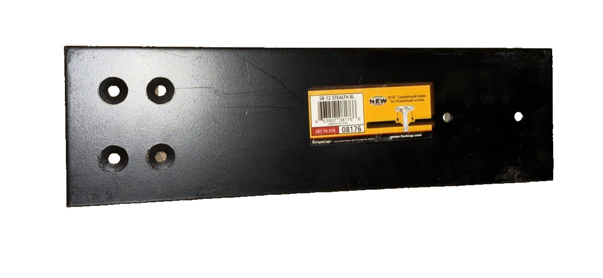 FastCap Stealth Speed Brace, Black, 3-1/2″ x 12″