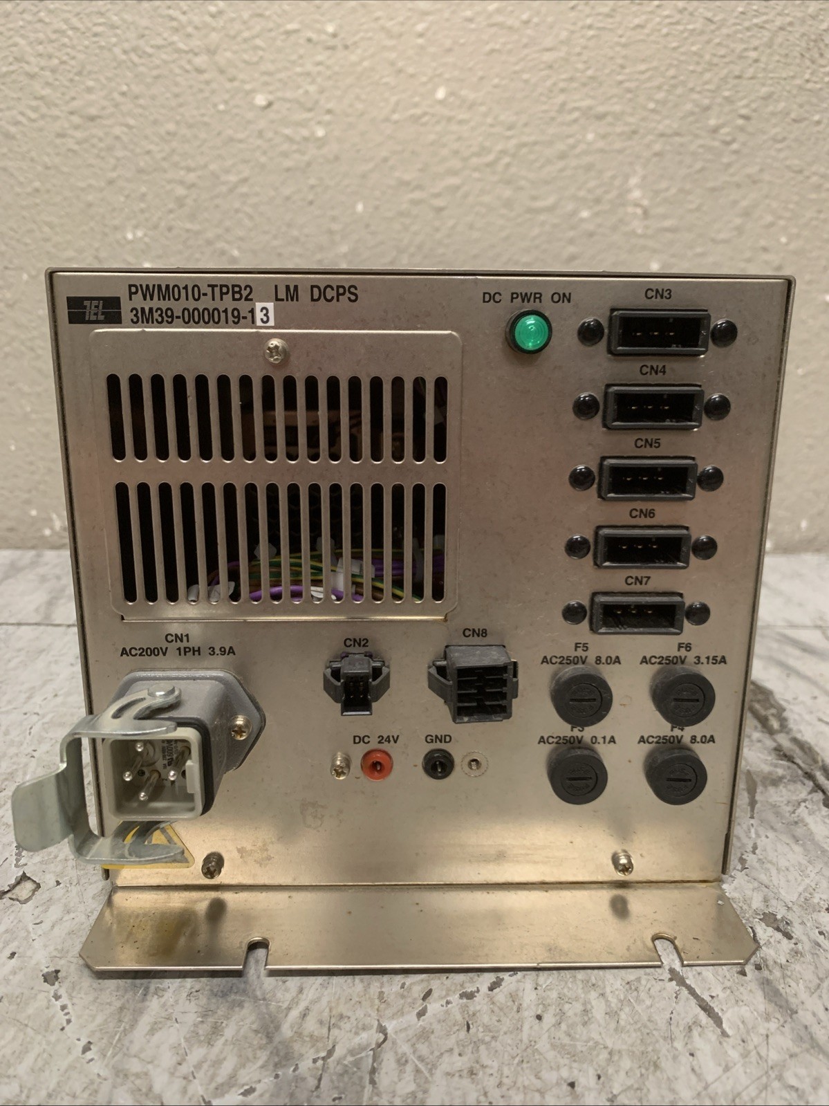 TEL TOKYO ELECTRON POWER SUPPLY PWM010-TPB2