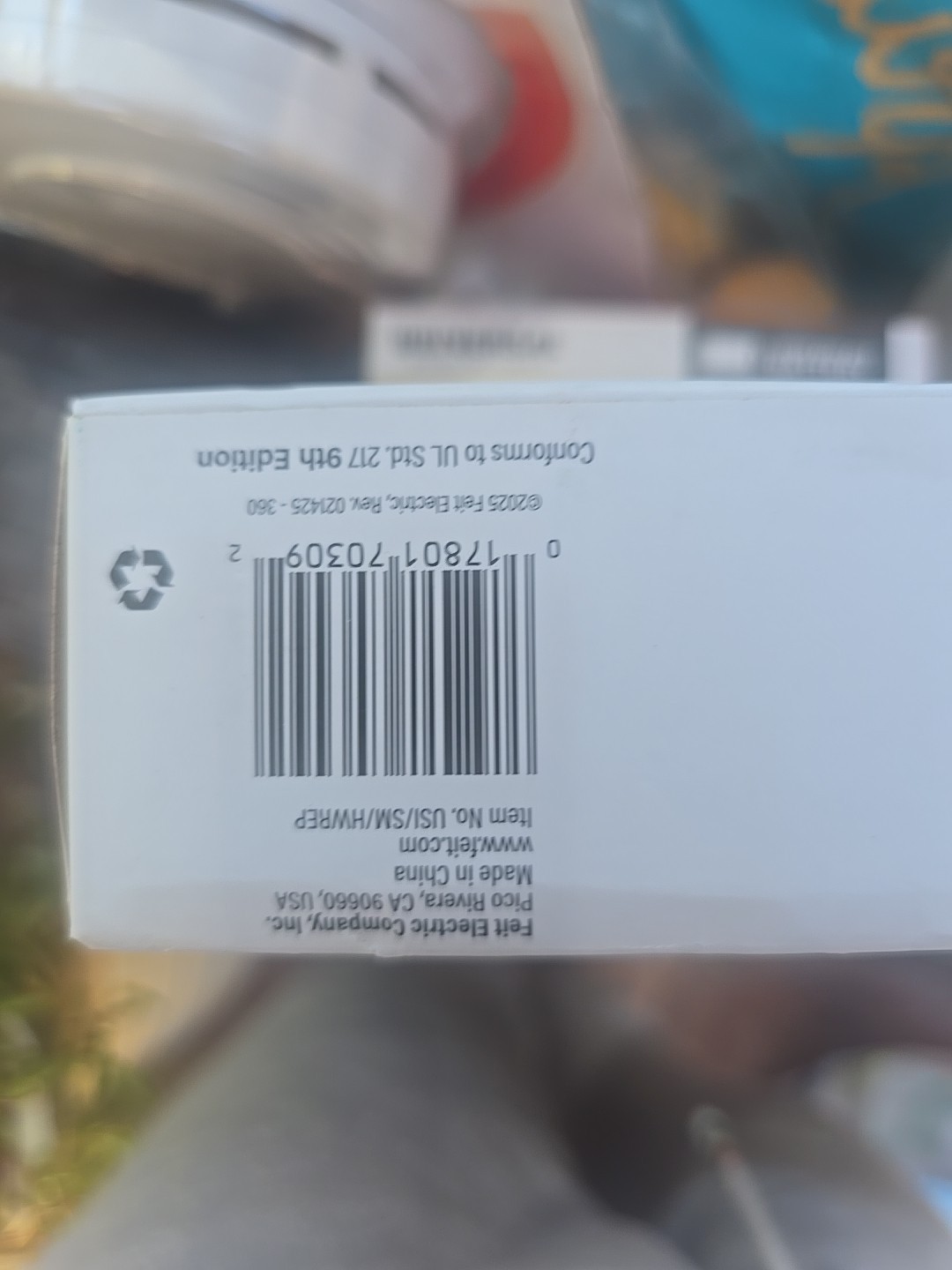 USI Hardwired and 1-Year Battery Backup Smoke Detector with Photoelectric Sensor