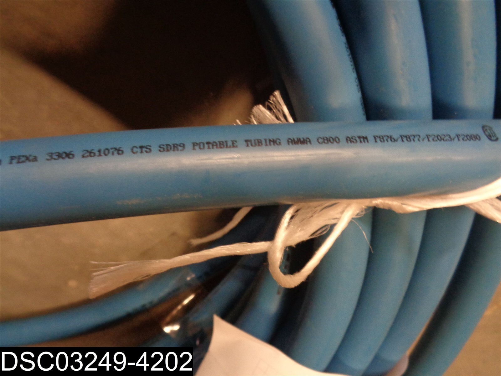 QTY=100′ REHAU 1″ SDR9 Blue Potable Tubing 1″ ID 1-1/8″ OD