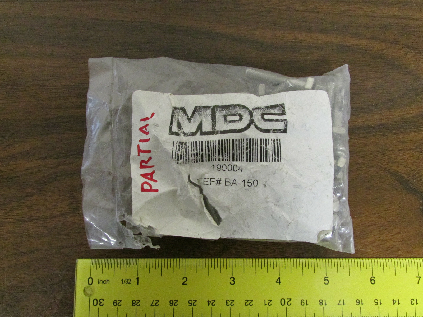 MDC Vacuum Products 19004 Ref# BA-150 Hex Head Bolt Set New – Opened