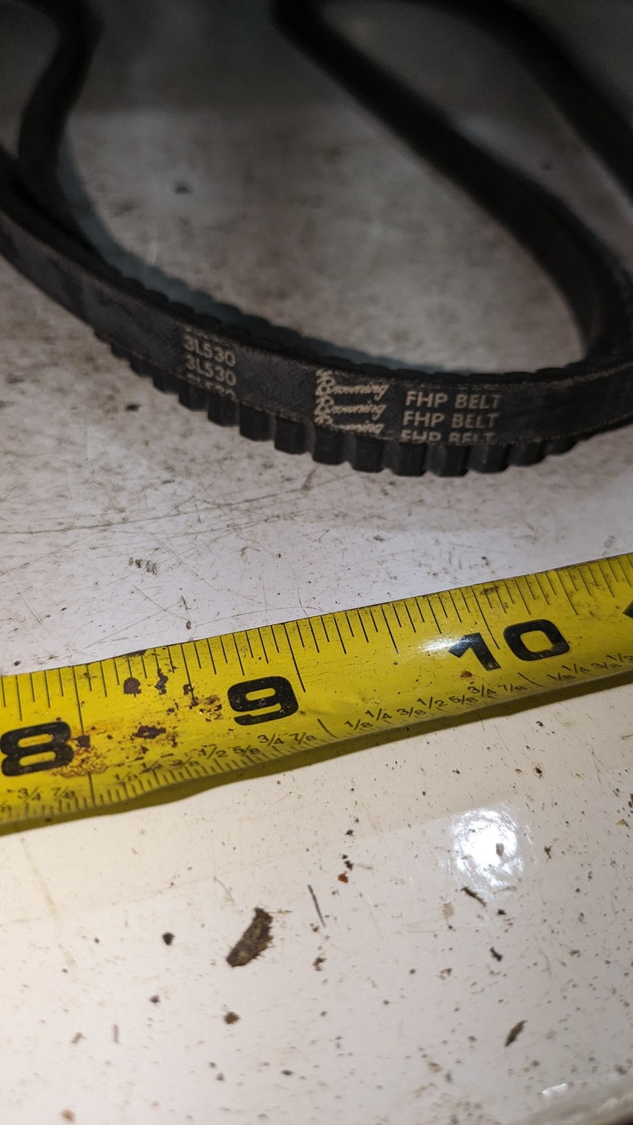 Browning FHP Belt 3L530 Fractional Horsepower V-Belt Drive