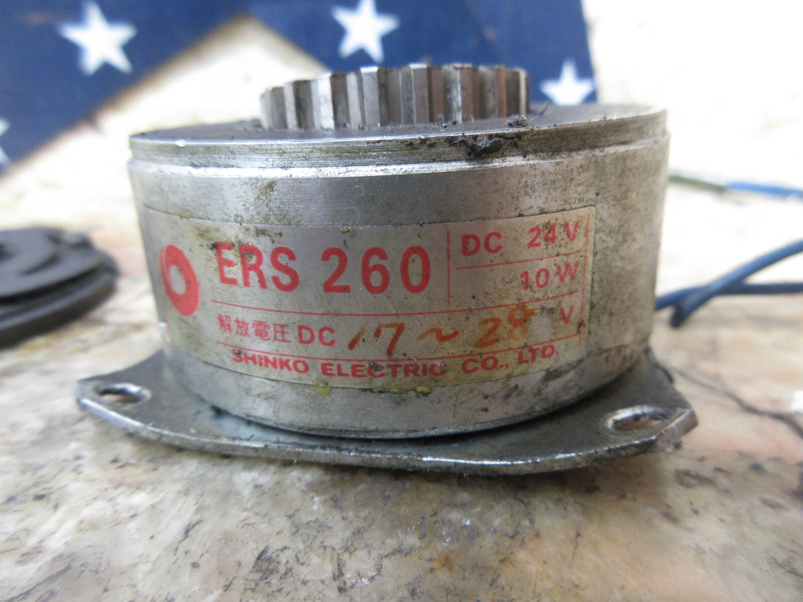 SHINKO ERS 260 DC 24V 10W ERS260 BRAKE CLUTCH UNIT