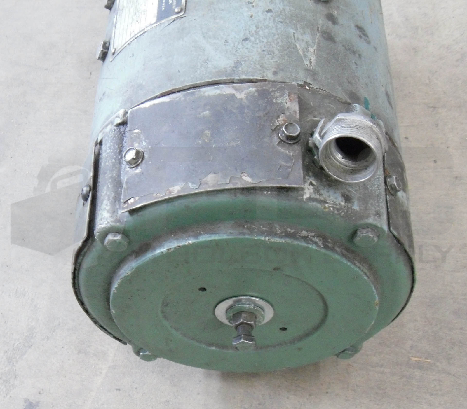 POWERTRON M0337-1-I16A-001 DIRECT CURRENT MOTOR 2500RPM FR:L186ATC 2HP *READ*