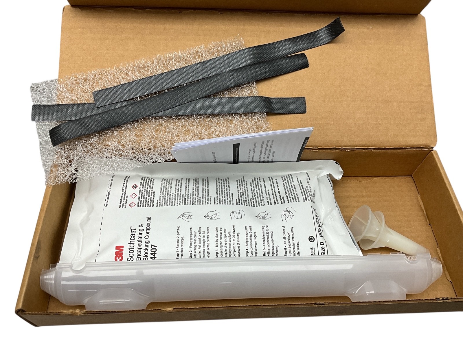 Corning 898307 Rigid Body Closure Kit W/4407 CO