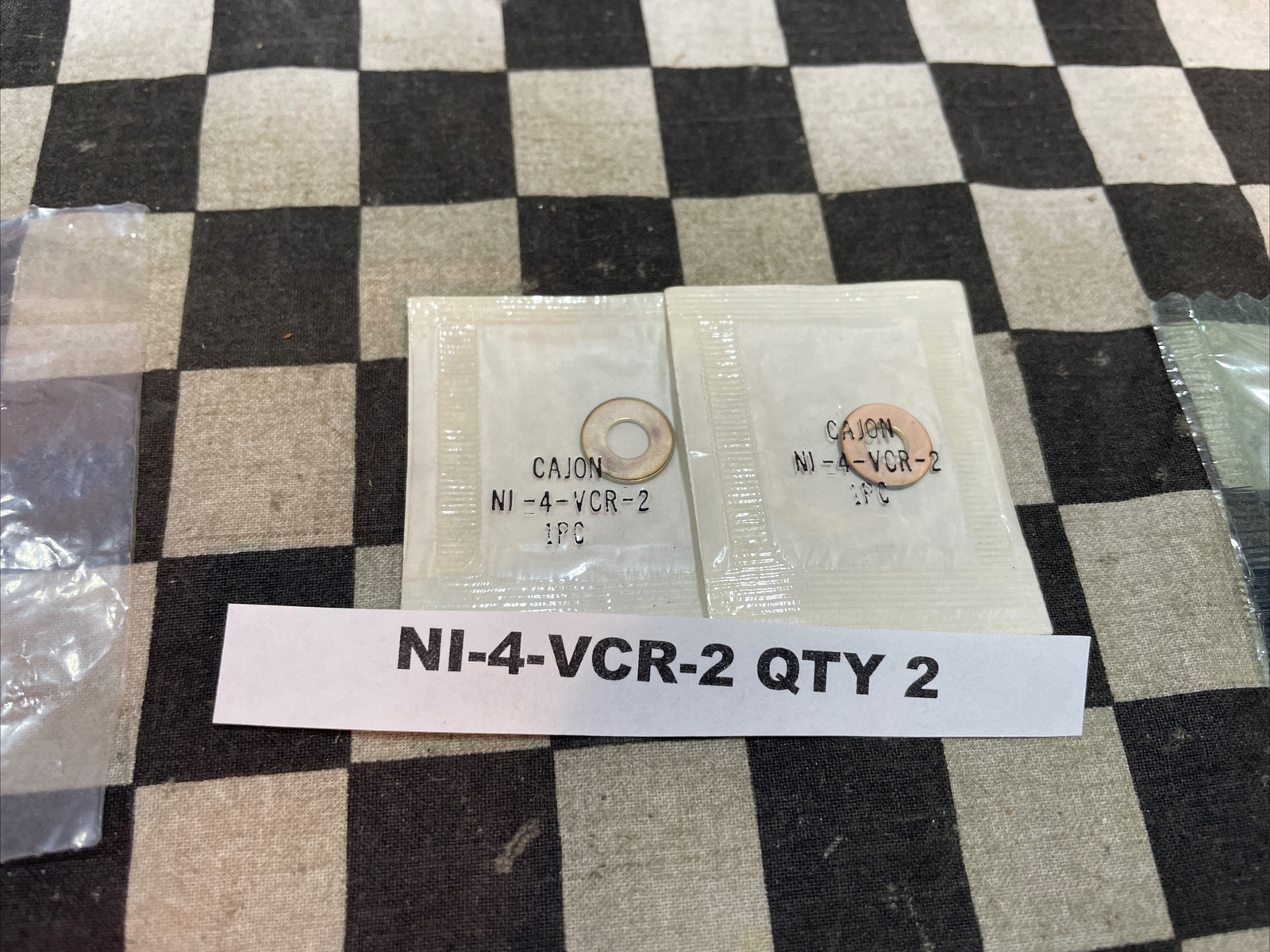 NI-12-VCR-2-GR-VS NI-4-VCR-2 SS-8-VCR-2-GR-VS SS-4-VCR-2-GR-VS, LOT OF 9 #E58