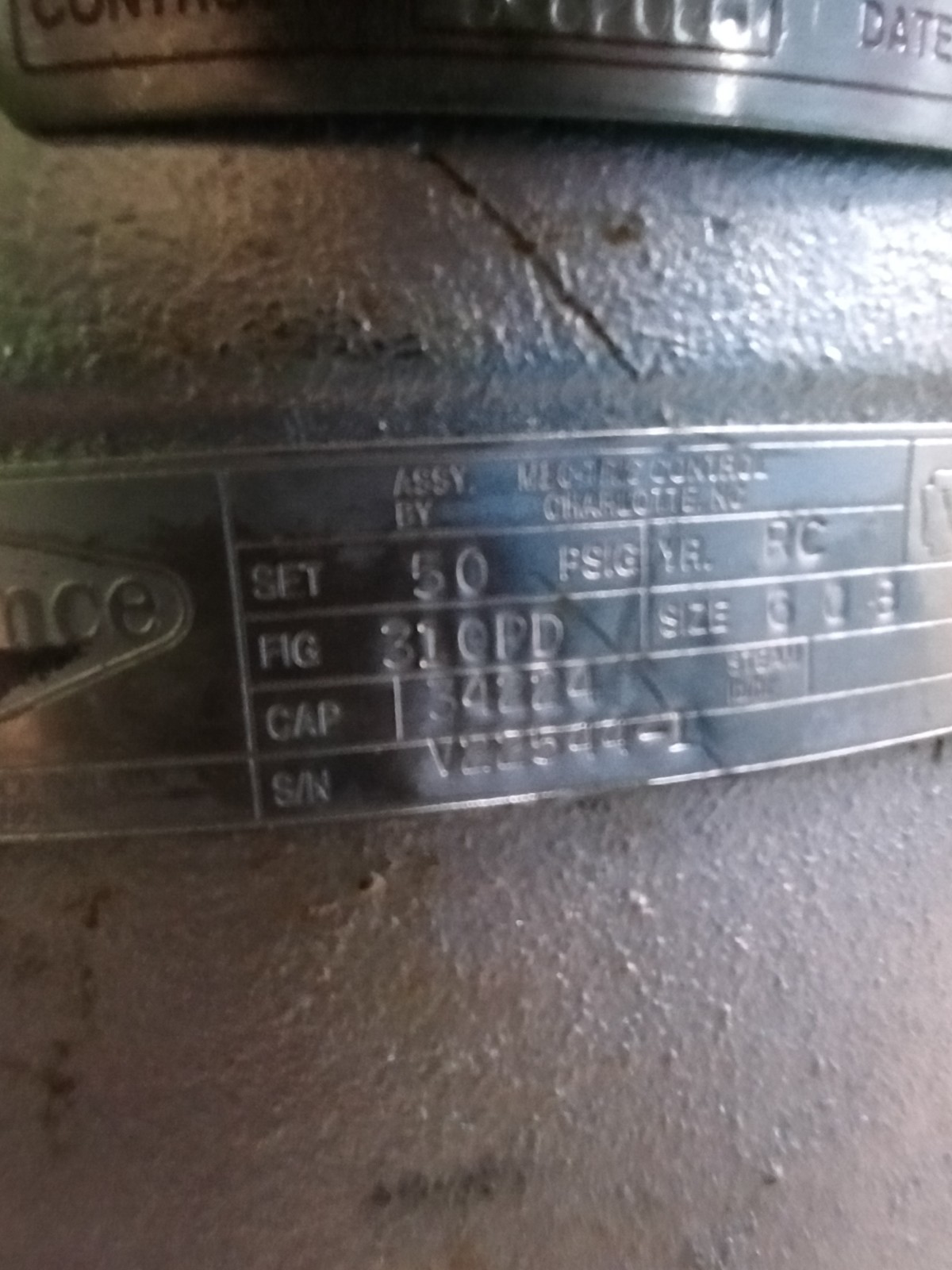 FARRIS 31QPD 6X8 VALVE