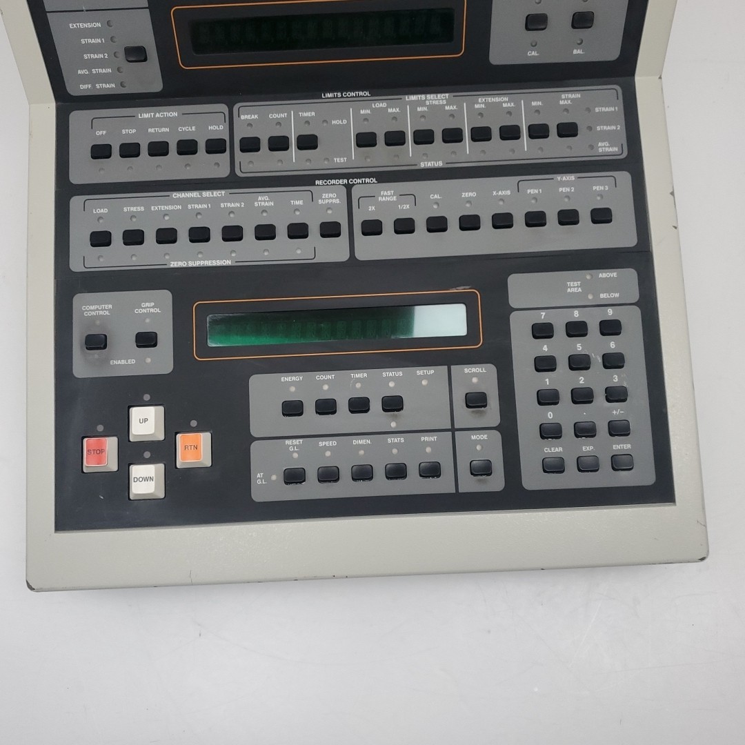 Instron 4500 Controller Panel Tensile Tester Control Panel- no power cord
