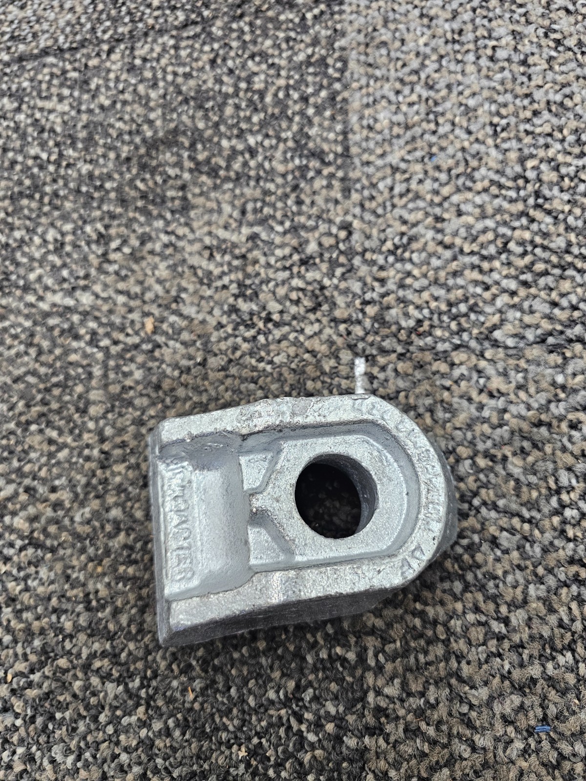 Lindapter AF24 Type AF High Slip Resistant Girder Clamp – Silver Color