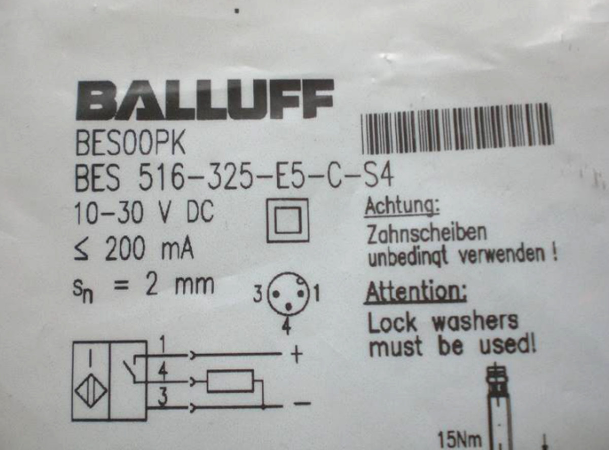 1PCS New Balluff BES 516-325-E5-C-S4 Proximity sensor-US Stock
