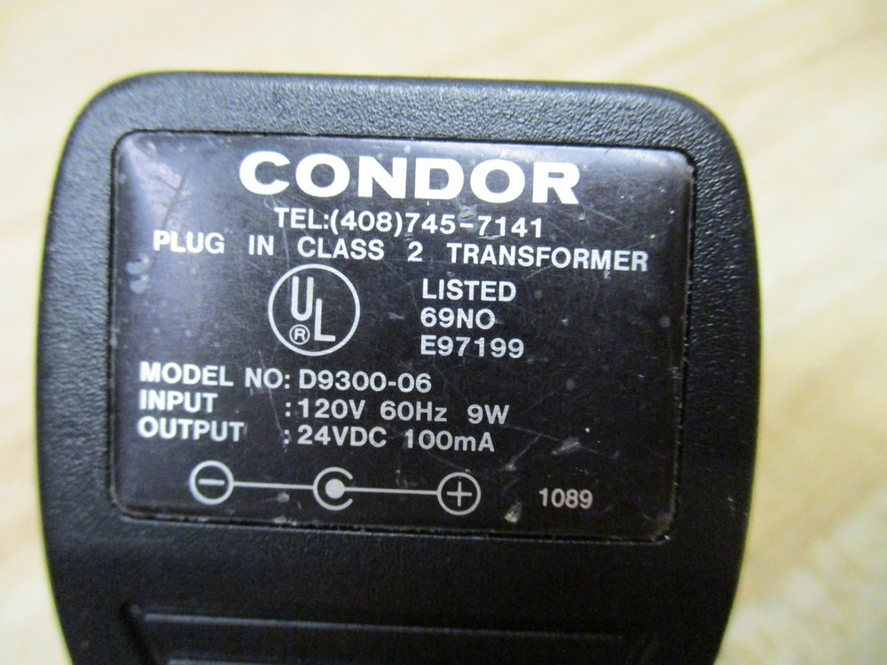 Condor D9300-06 Power Adapter D930006