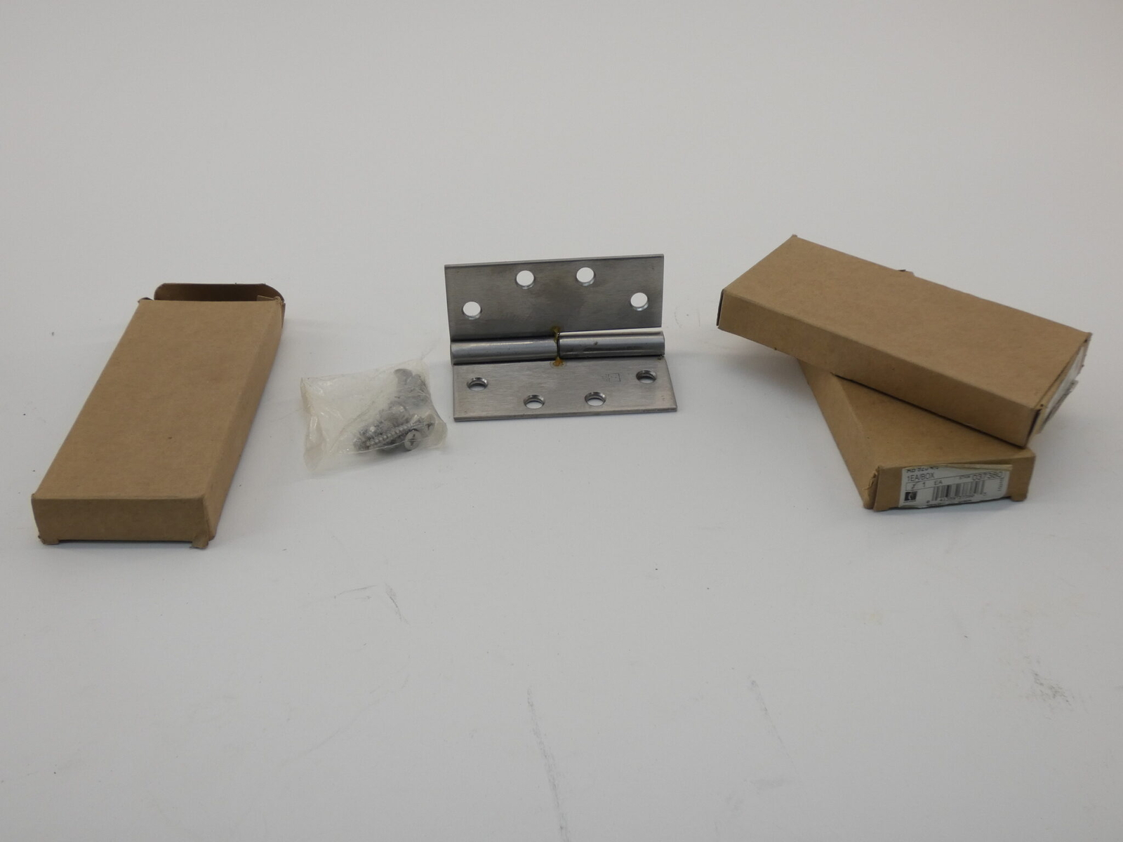 *Lot of 3* Hager 037380 Hinges, AB923 4.5″ X 4″ US32D LH – NEW Surplus!