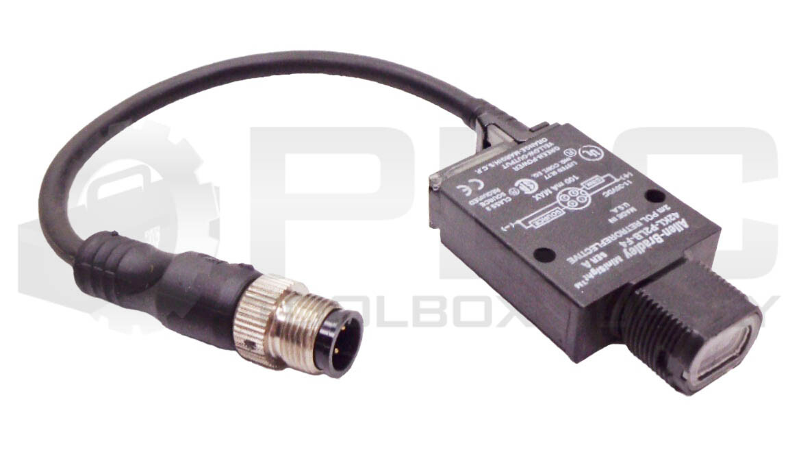 NEW ALLEN BRADLEY 42KL-P2LB-F4/A POLARIZED RETROREFLECTIVE SENSOR
