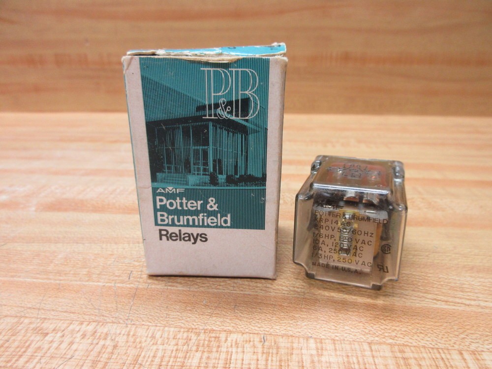 Potter & Brumfield KRP14AG-240V AC Relay KRP14AG-240VAC