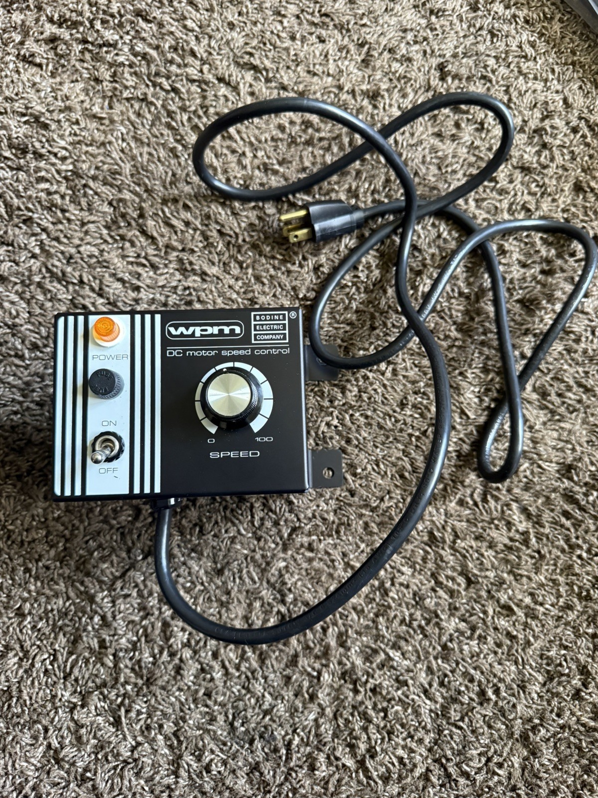 BODINE ELECTRIC WPM-2137E1 115V 2.5A (AS PICTURED) NSNP