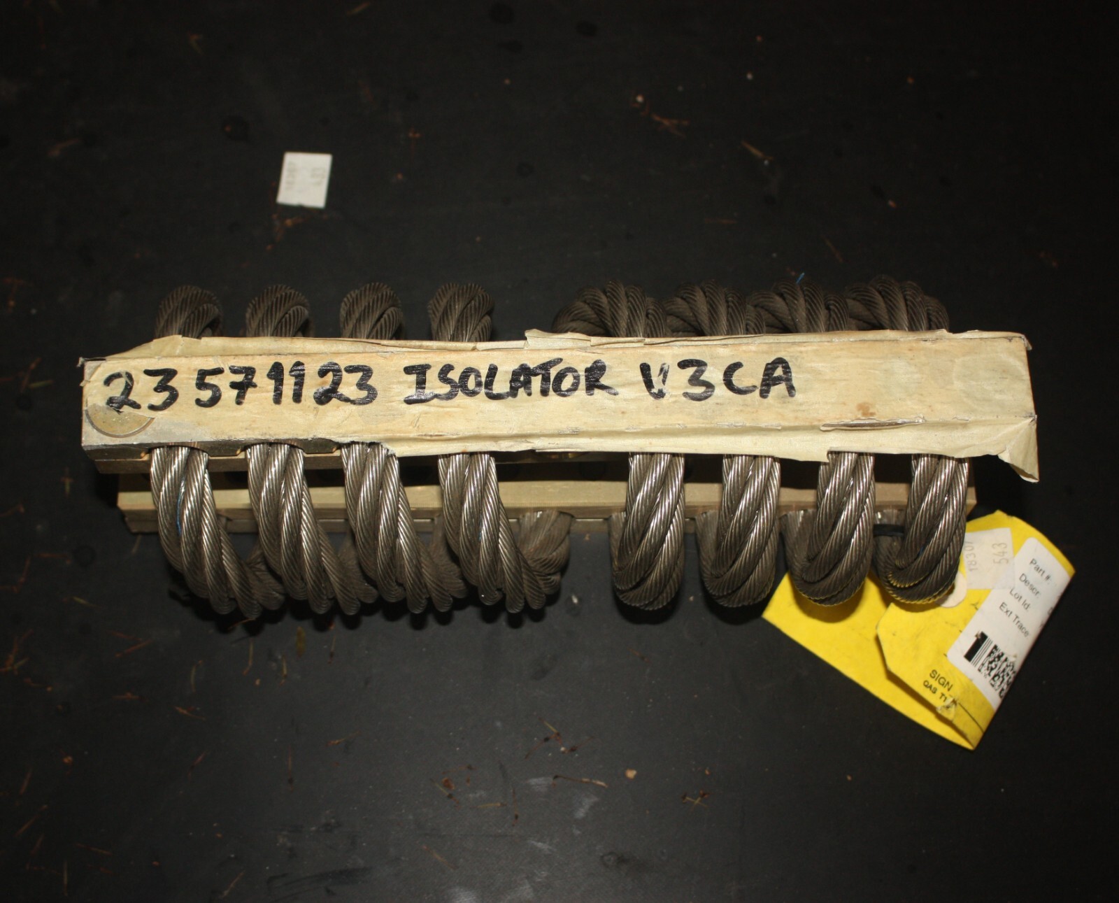 Socitec 8 LOOP Wire rope isolators HELICAL 90 X 102 X 267mm vibration damper AWD