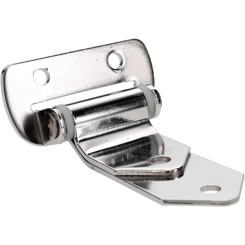 Made in USA Stainless Steel Strap Hinge: 1-1/2″ Wide x 4-3/4″ Long