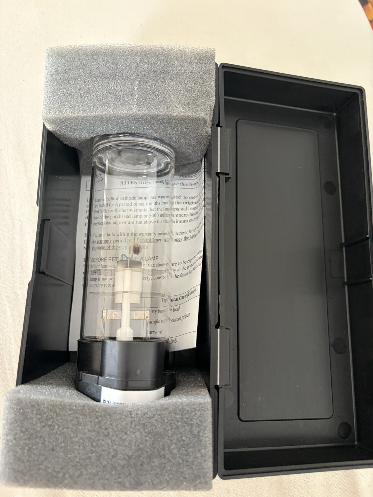 PERKIN ELMER LUMINA HOLLOW CATHODE LAMP N305-0134 Hg